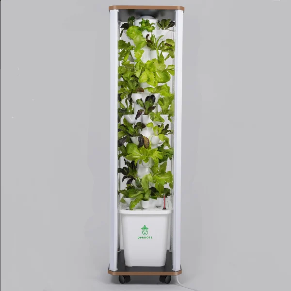 45 Pods Vertical Hydroponics Tower Growing System Kit.