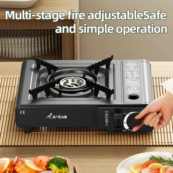 Compact Cassette Gas Stove for Camping & BBQ